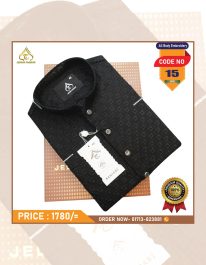ব্লাক কালার অল বডি এমব্রয়ডারি পাঞ্জাবী